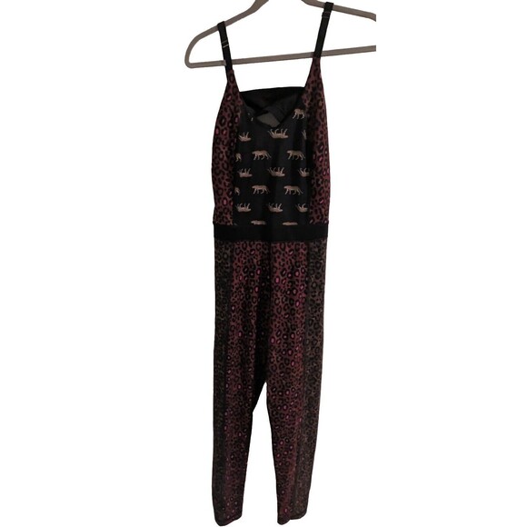 Victorias Secret Victoria Gym Fitness Sport Unitard Jumpsuit Large Multicolor - Picture 1 of 8